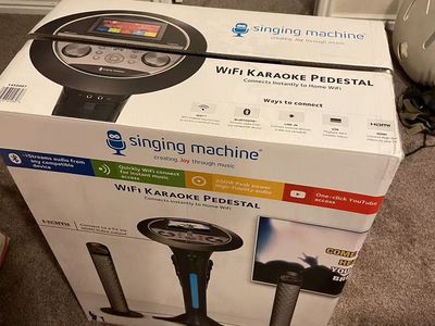 Singing Machine ISM1080 Karaoke Machine with WiFi