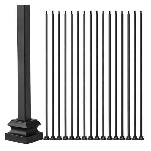 30 Pcs Wrought Iron Balusters, 1/2"x44"