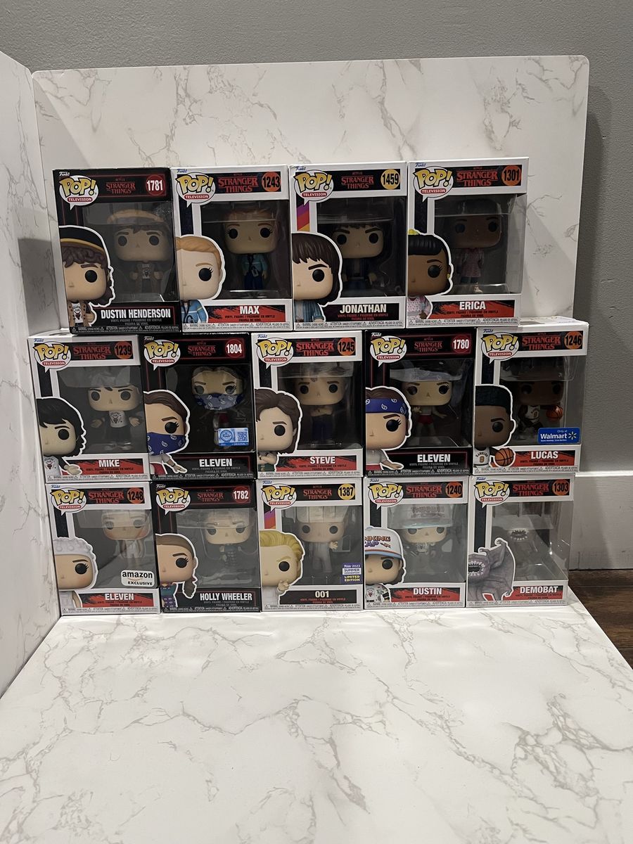 Stranger Things Funko Pop Lot!