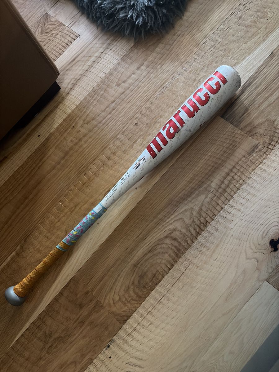 Marucci CATX2 -10 28" USSSA Baseball Bat - White/Red, Excellent Condition
