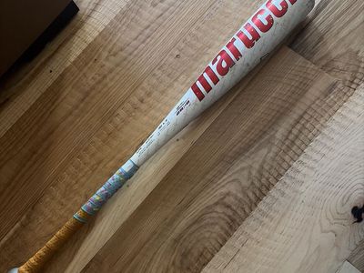 Marucci CATX2 -10 28" USSSA Baseball Bat - White/Red, Excellent Condition
