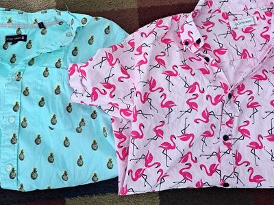 2 fun mens button up shirts