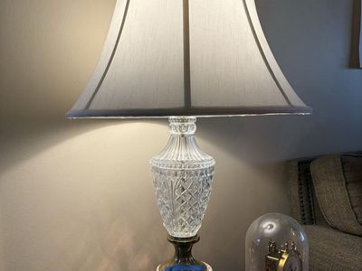 Vintage Crystal Lamp