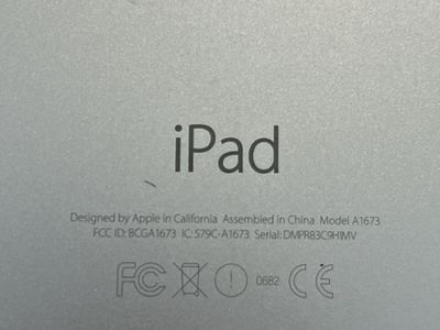 iPad Pro 1st generation 128 WiFi.