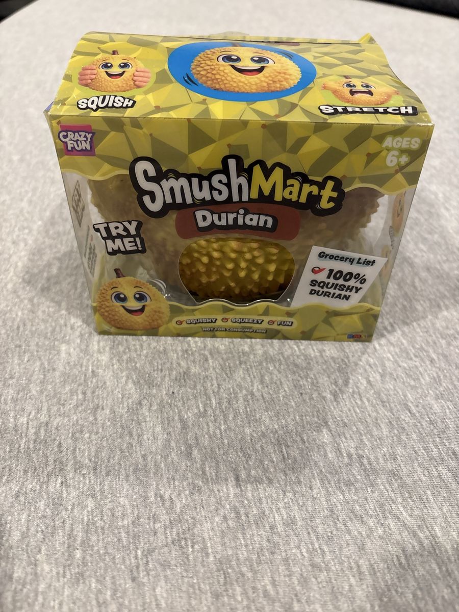 SmushMart Crazy Fun Squishy Durian Stretch Toy - Ages 6+