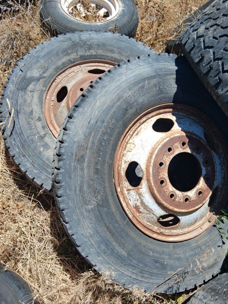 ol dump truck tires