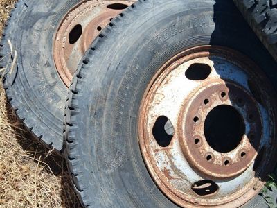 ol dump truck tires