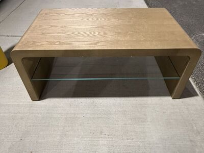 Anders Coffee Table – Thick Glass & Heavy Build