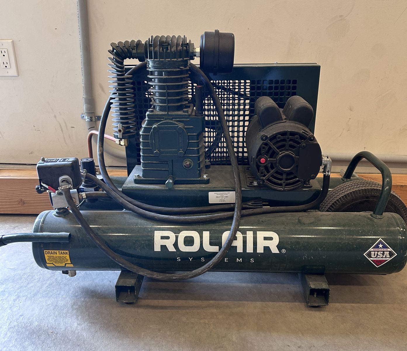 1.5 HP Electric Air Compressor