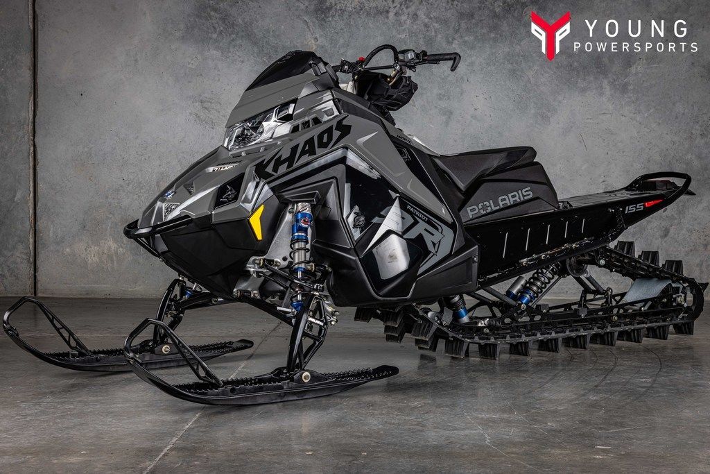 2025 Polaris® 9R RMK KHAOS 155 Shadow Gray / Gloss Black