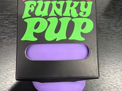 NeeDoh Funky Pup Squishy Stress Ball Toy, Purple, New in Box