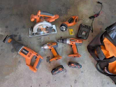 RIDGID power tool set