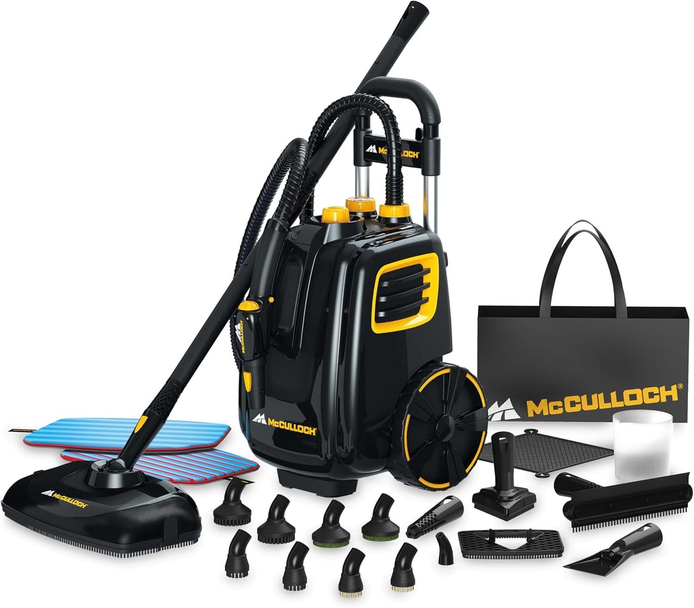McCulloch Canister Steam Cleaner w/Accessories
