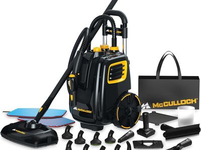 McCulloch Canister Steam Cleaner w/Accessories