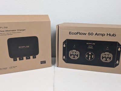 EcoFlow Alternator Charger 800W & EcoFlow 50 Amp Hub Power Accessories Set