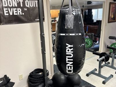 Outslayer Muay Thai Heavy Bag Stand + Century Bag