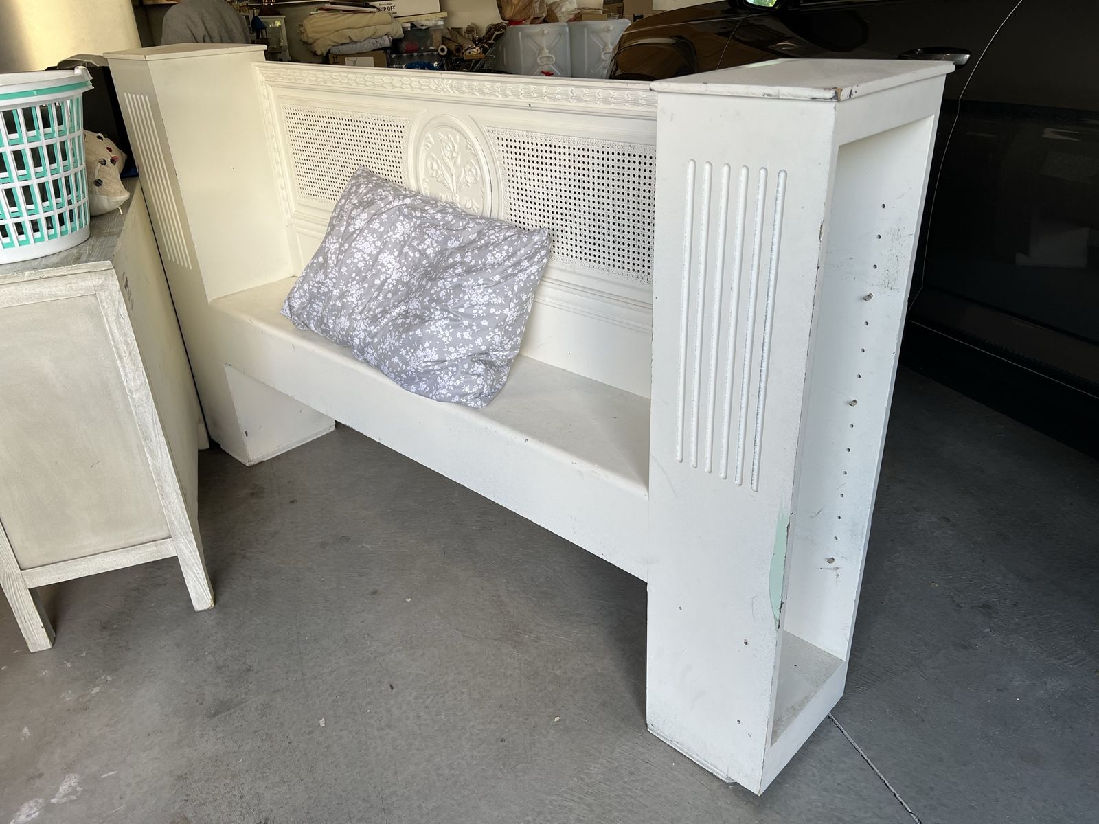 Headboard Bench Combo