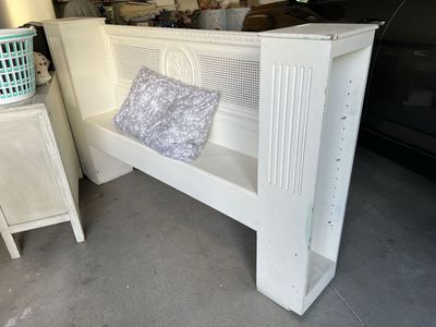 Headboard Bench Combo