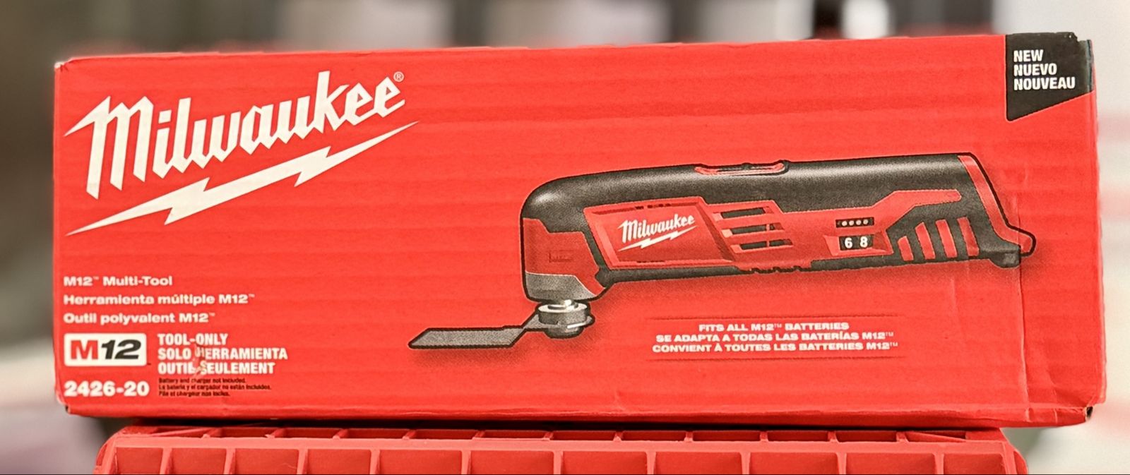 Milwaukee M12 Multi-Tool 2426-20 Cordless Oscillating Tool (Tool Only)