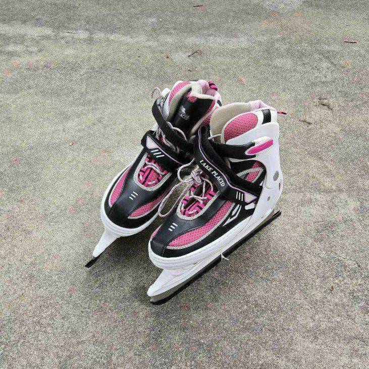 NEW Girls/Women's Lake Placid Adjustable Size 6-9 Metro Soft Ice Skates