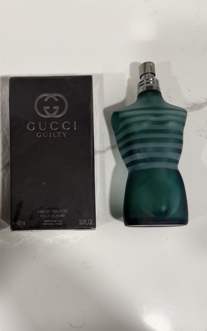 Gucci JPG Cologne Parfum Mens Bundle New!