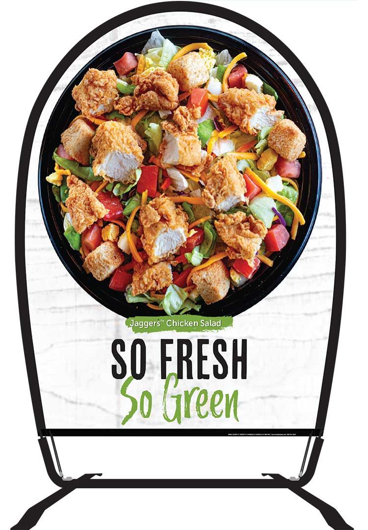 WIND JOCKEY OUTDOOR ROADSIDE BANNER SYSTEM FRAME KIT 4'x5'-NEW IN ORIGINAL BOX!!