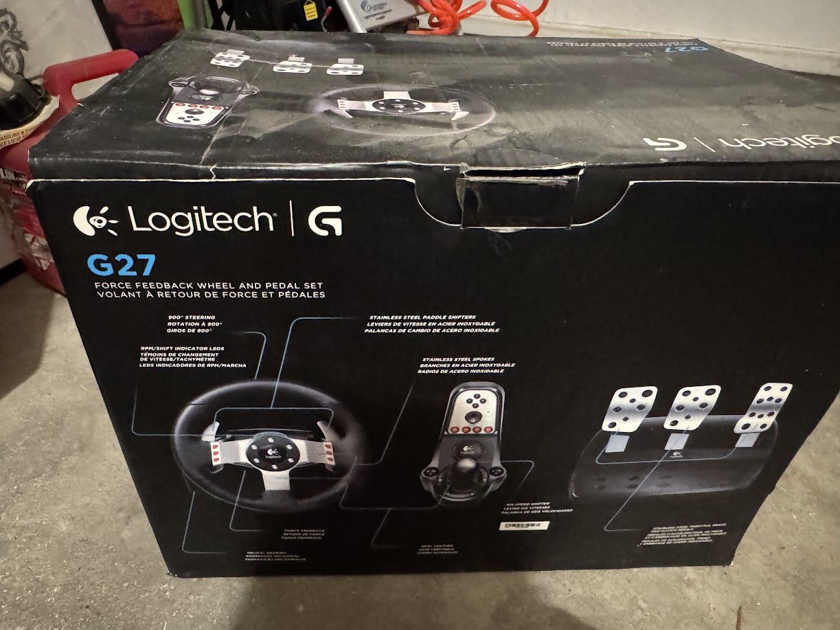 Logitech G27 Racing Wheel for PC