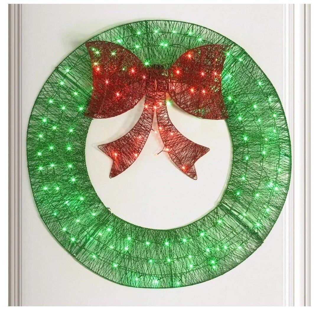 4 ft Green Pre-Lit Lighted Artificial Garland