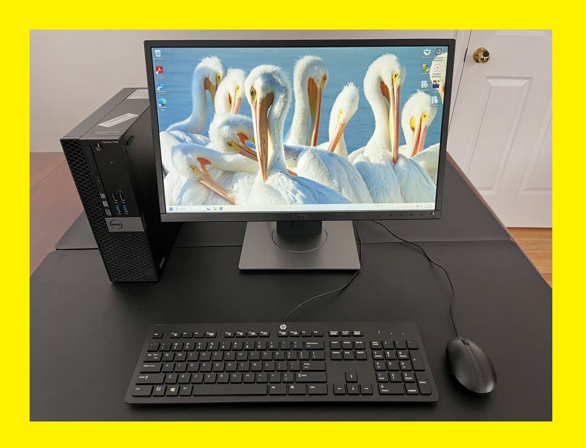 Dell i5-6500 @ 3.6GHz 250GB SSD 16GB RAM OptiPlex 3040 Windows 11 Desktop Computer