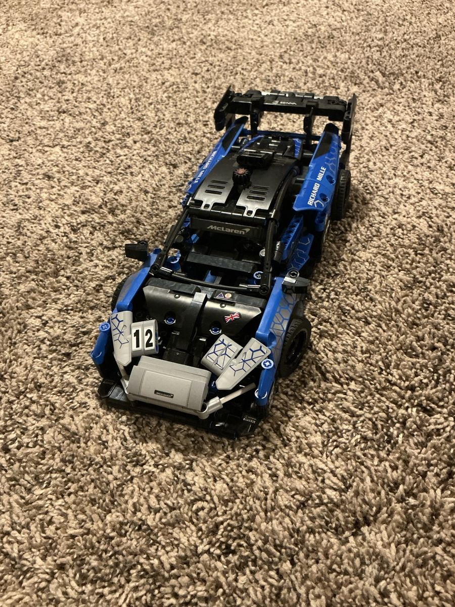 LEGO Technic 42123 McLaren Senna GTR Race Car Building Set - 830 Pcs w/ Box & Instructions