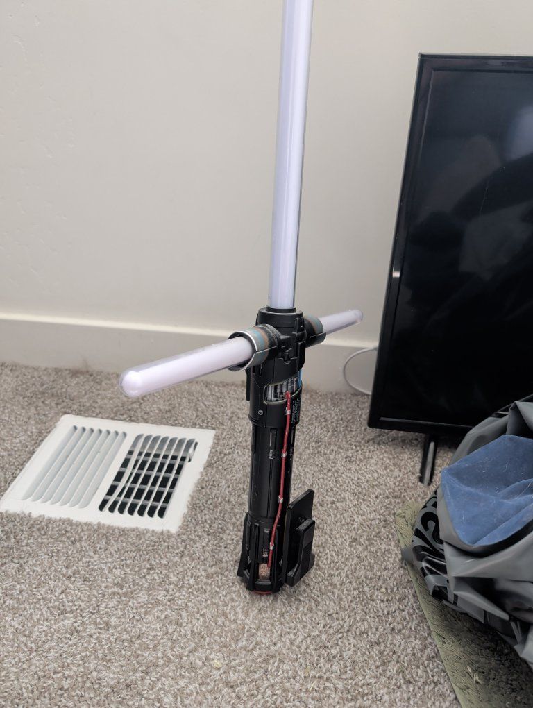 Star Wars Kylo Ren Galaxy's Edge Legacy Lightsaber with Case - Used, Excellent Condition