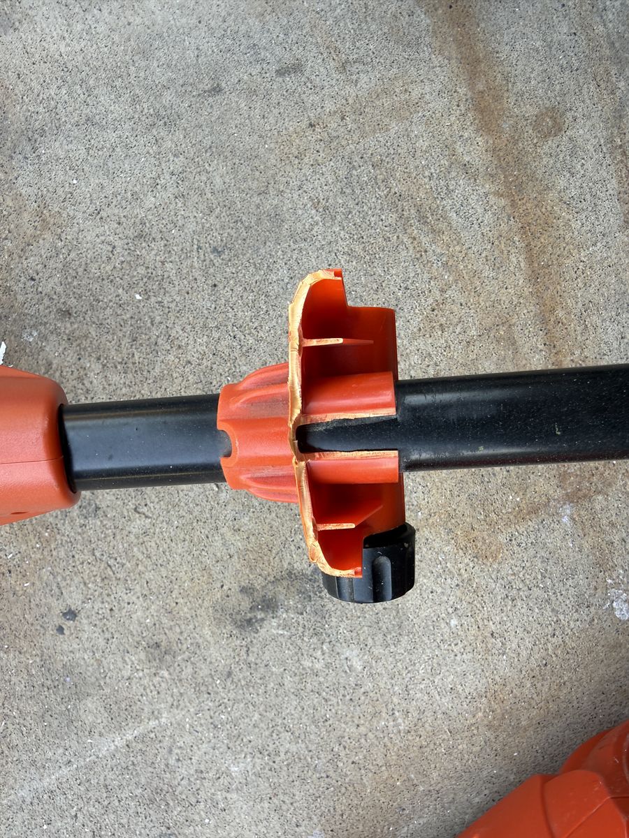 Black & Decker trimmer and blower