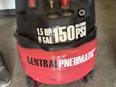 Central pneumatic compressor