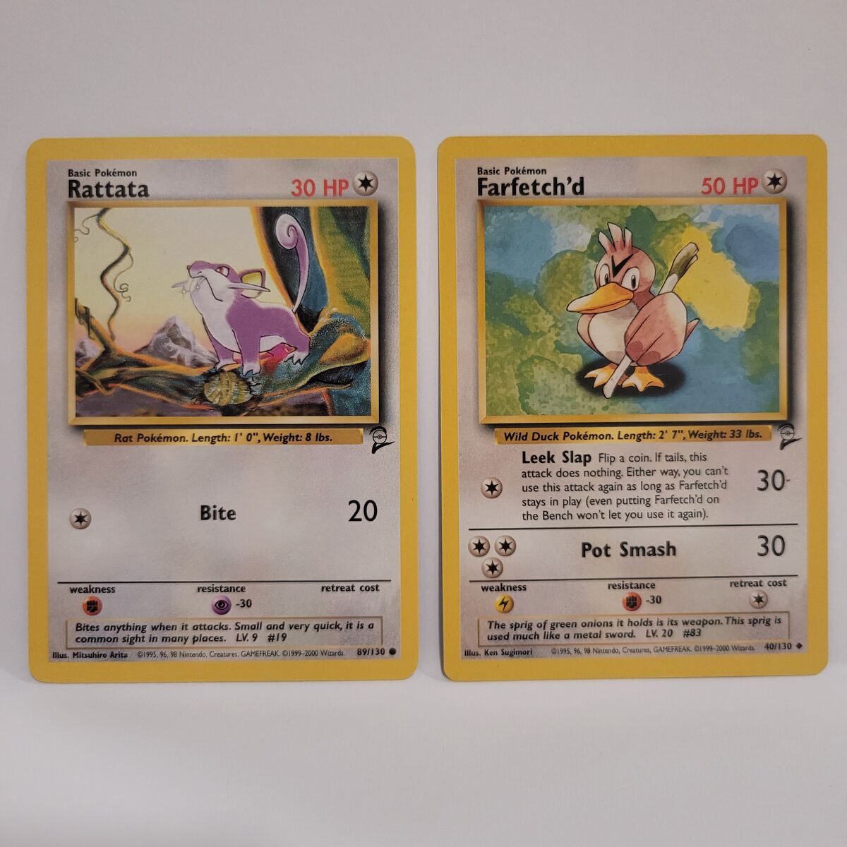 1999 Pokémon Cards