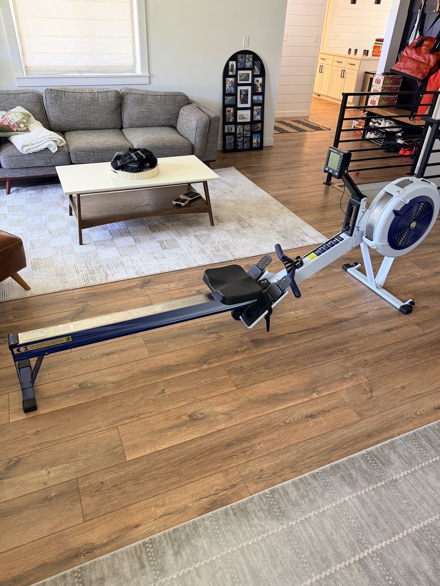 Concept2 model D rower with PM3 monitor