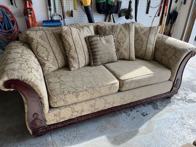 Couch and Loveseat Set