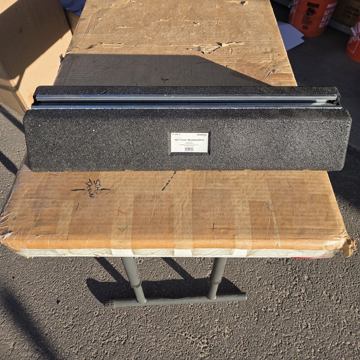 Hef-T-Foot Mounting Blocks