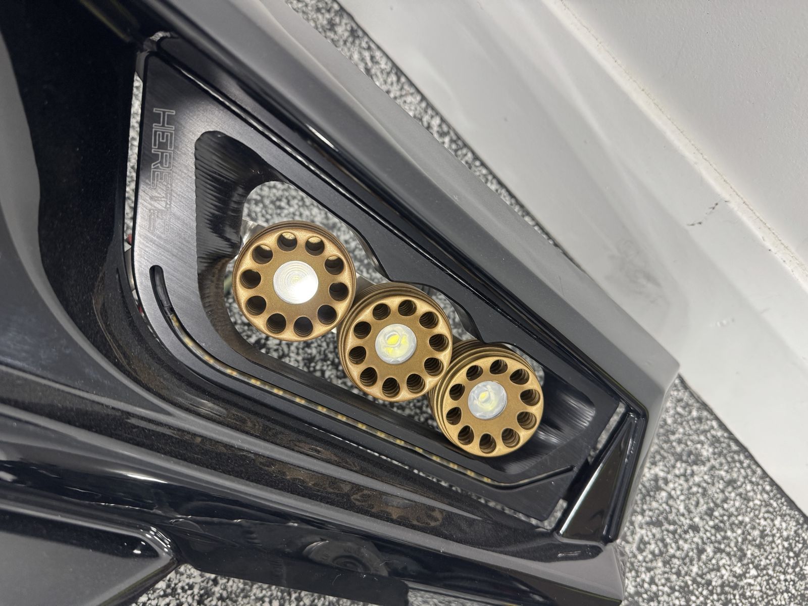 Heretic headlights for rzr 1000 turbo xpt