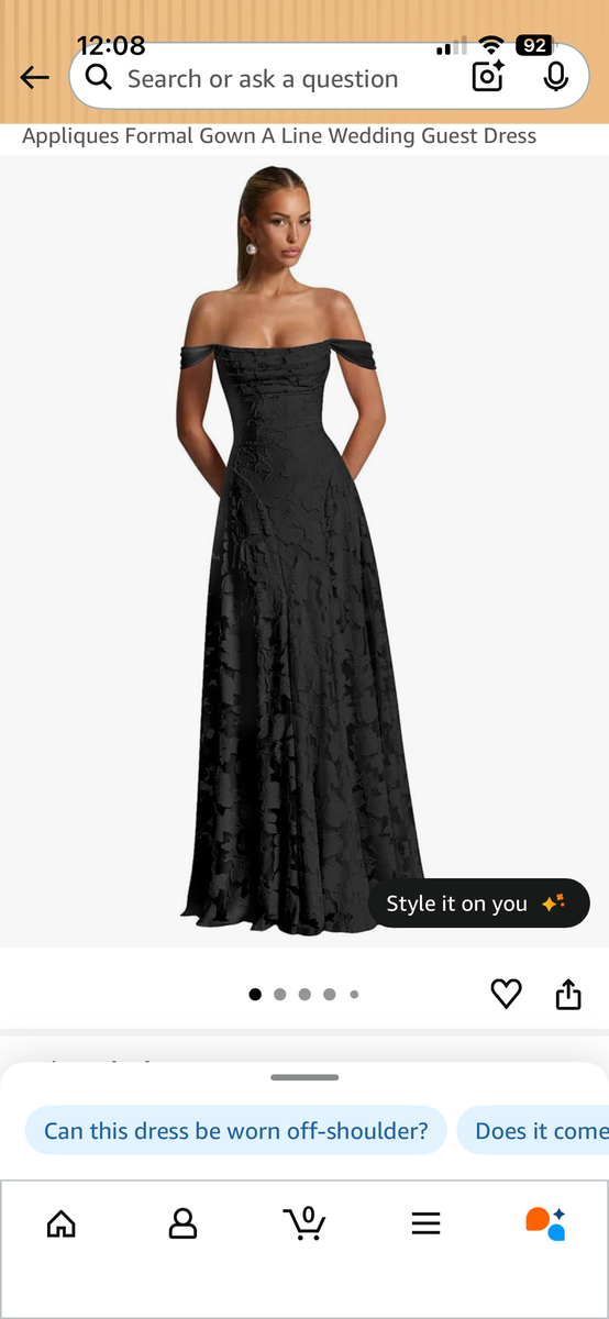 Prom dress