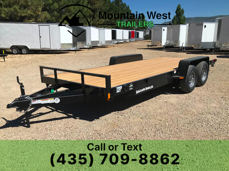 2026 Snake River Trailer 18'-10K Open Car Hauler Trailer