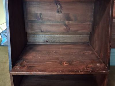 Handmade TV Stand or Storage Shelf