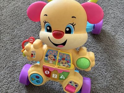 Baby Walker Fisher-Price Laugh & Learn Walk-To-Wagon Puppy Walker Toy
