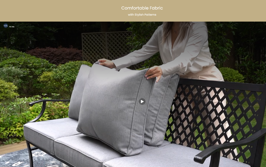 Set of 7 Cushion Pro Premium Outdoor Chair Covers (Seat and Backs) - Brand New