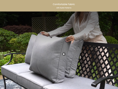 Set of 7 Cushion Pro Premium Outdoor Chair Covers (Seat and Backs) - Brand New