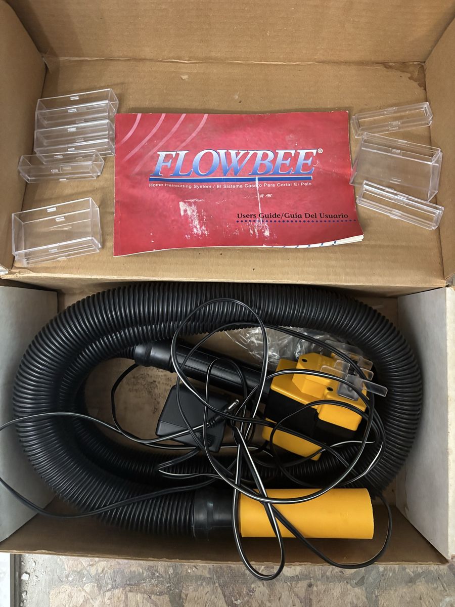 Flowbee Home Haircutting System - Vintage, Vacuum-Assisted Hair Trimmer Set