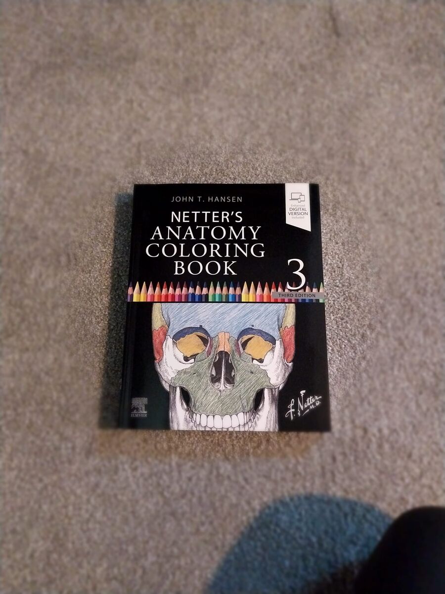 Netter’s Anatomy Coloring Book (3rd Edition)