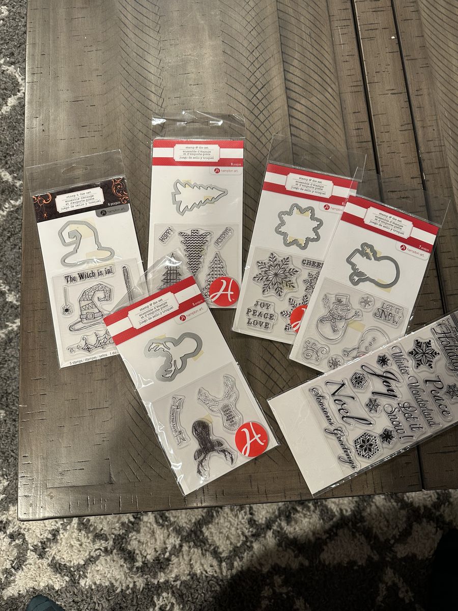 Stamps with Die Cuts