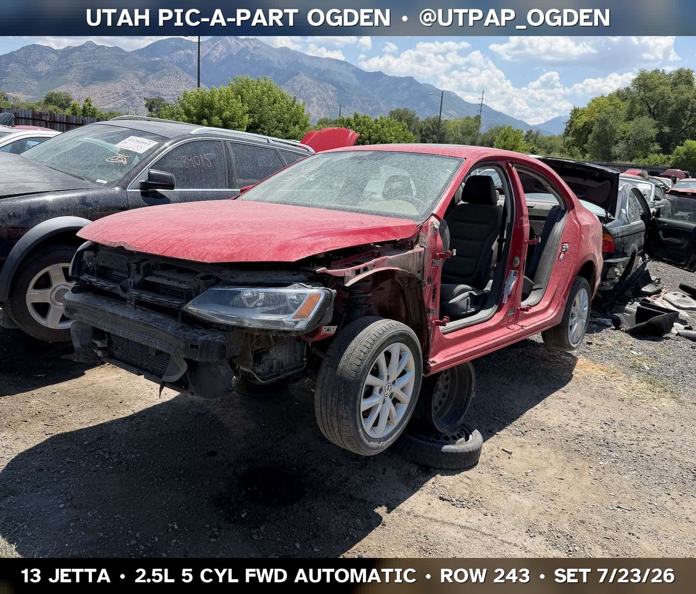 New Arrival - 2013 Volkswagen Jetta Mk6 Parts - UTPAP Ogden