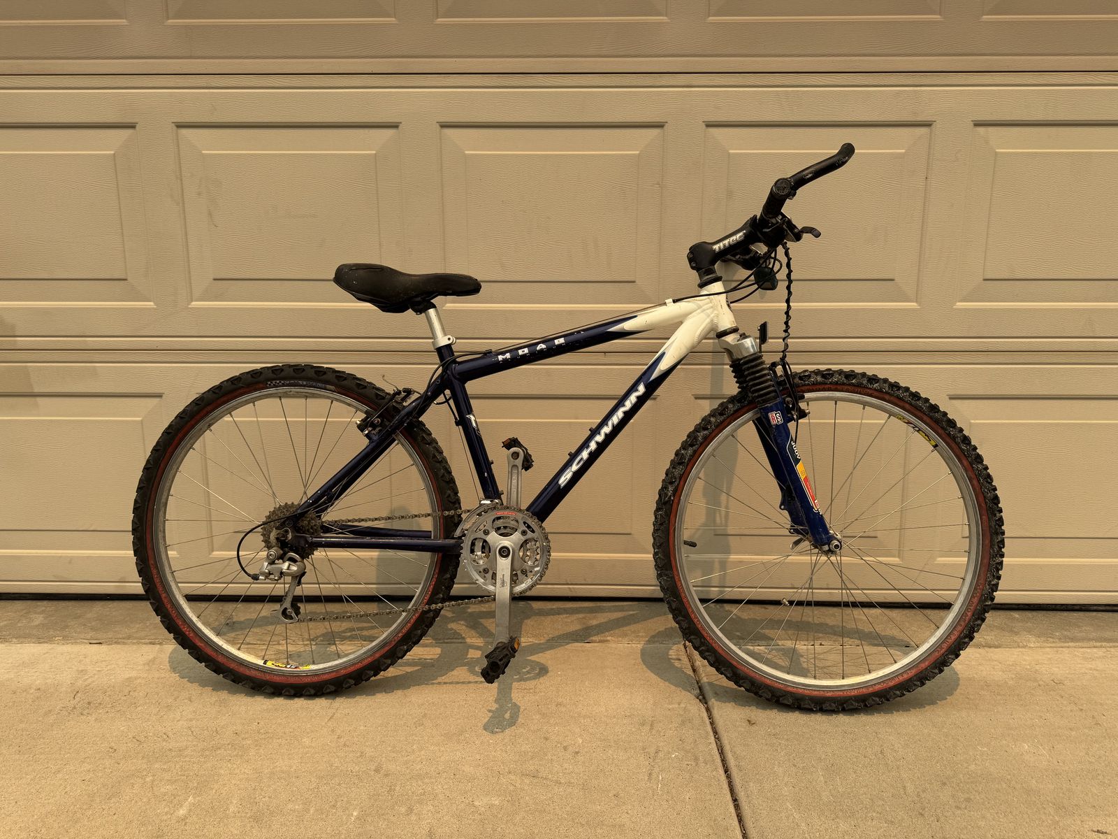 Blue/White Schwinn Moab Mountain Bike