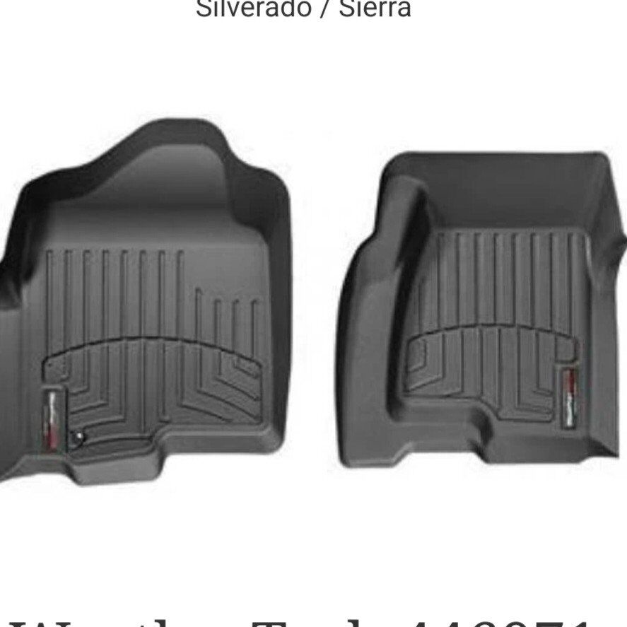 2014-2018 Chevy Silverado Weathertech Floor Mats